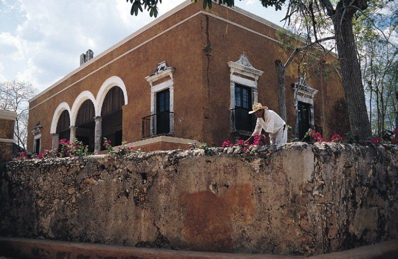 Hacienda Uayamon Hotel Buitenkant foto